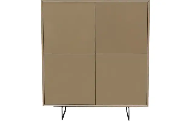 Goossens basic opbergkast vienna bruin mdf - 8171316-01
