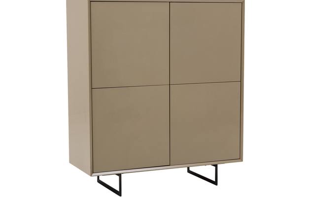 Goossens basic opbergkast vienna bruin mdf - 8171316-03
