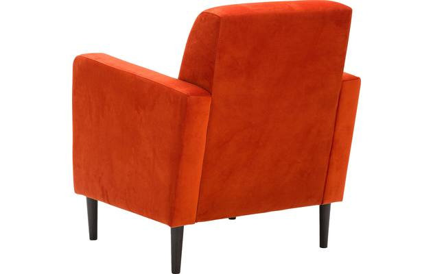 Goossens fauteuil hipp geel stof - 8171441-03