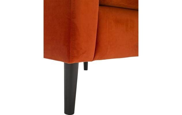 Goossens fauteuil hipp geel stof - 8171441-04