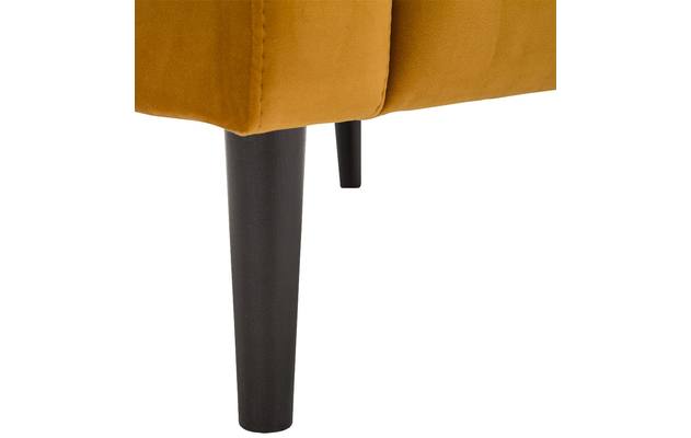 Goossens fauteuil hipp geel stof - 8171442-04