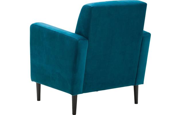 Goossens fauteuil hipp groen stof - 8171443-03