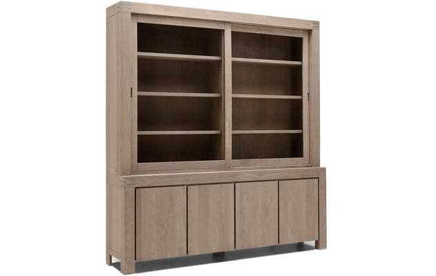 Goossens buffetkast clear blank eiken - 8171962-03