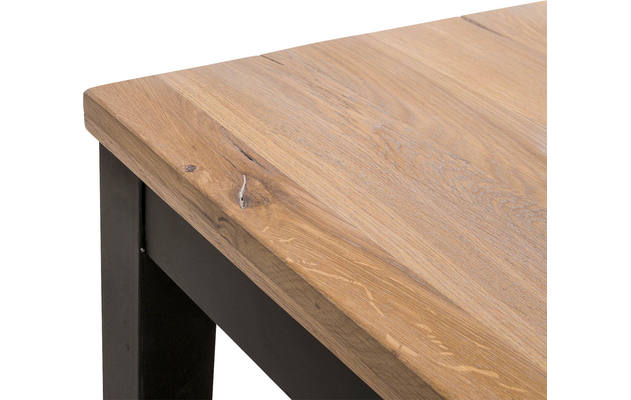 Goossens eettafel santos bruin eiken - 8171981-11