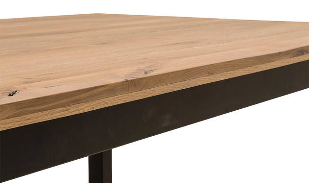 Goossens eettafel santos bruin eiken - 8171981-13