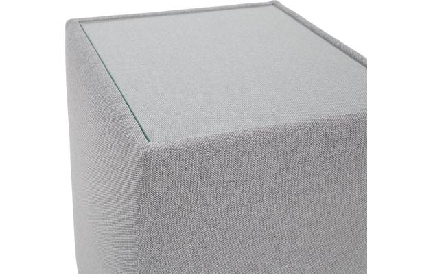 Goossens hocker dutch comfort line b grijs stof - 8180125-03
