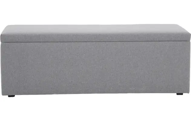 Goossens bedbank dutch comfort line b grijs stof - 8180126-05