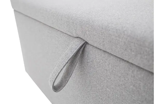 Goossens bedbank dutch comfort line b grijs stof - 8180126-09
