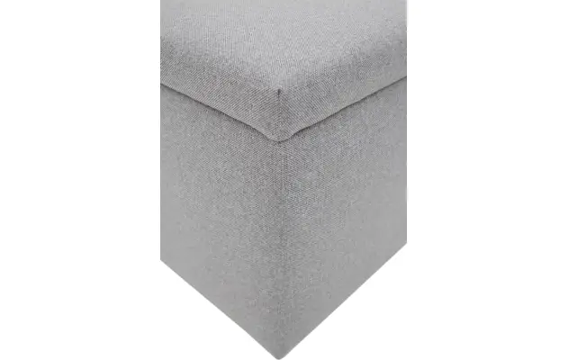 Goossens bedbank dutch comfort line b grijs stof - 8180126-10