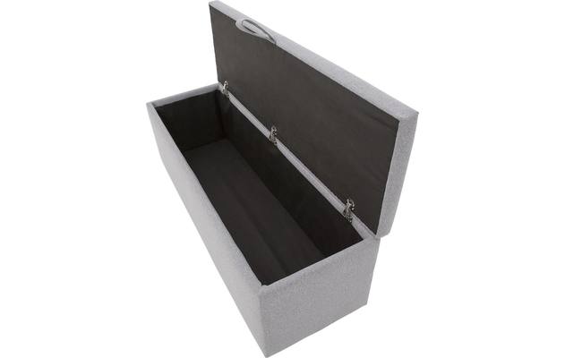 Goossens bedbank dutch comfort line b grijs stof - 8180126-13