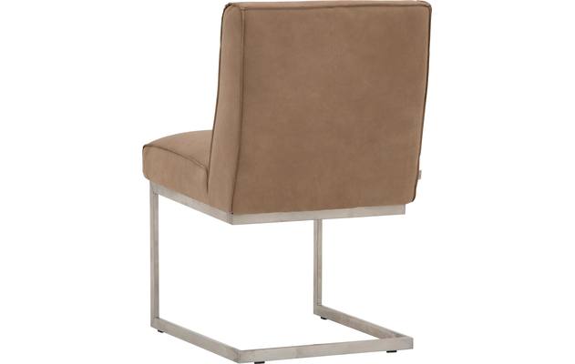 Goossens excellent eetkamerstoel tom bruin leer - 8180200-04
