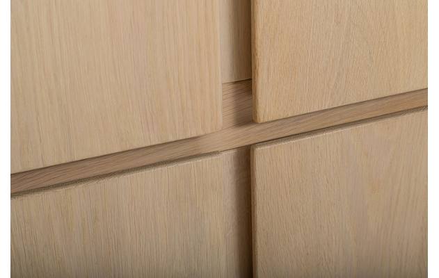 Goossens opbergkast clear blank eiken - 8180269-06