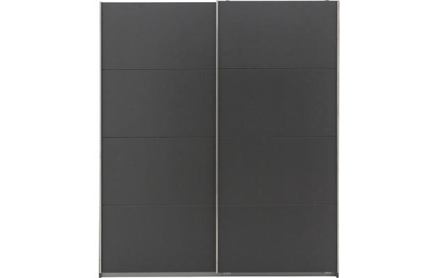 Goossens basic kledingkast miami grijs hoogwaardig meubelplaat - 8180319-A-01