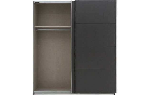 Goossens basic kledingkast miami grijs hoogwaardig meubelplaat - 8180319-A-02