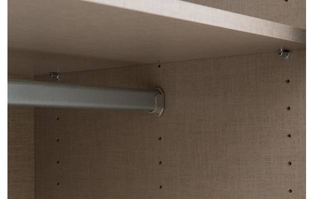 Goossens basic kledingkast miami grijs hoogwaardig meubelplaat - 8180319-A-12