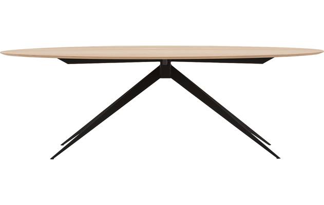 Goossens excellent eettafel uniek blank eiken - 8180337-01