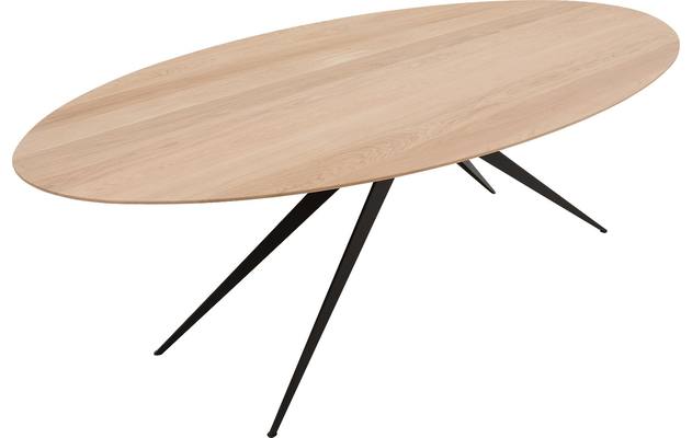 Goossens excellent eettafel uniek blank eiken - 8180337-07