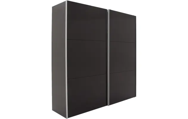 Goossens kledingkast sydney zwart hoogwaardig meubelplaat - 8180435-05