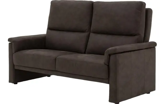 Goossens zitbank pim bruin micro leer - 8180568-02