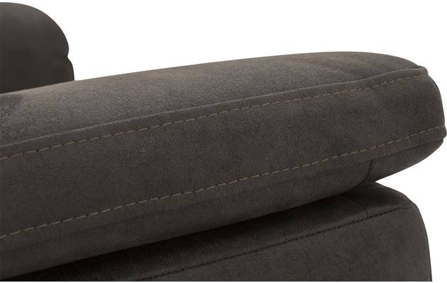 Goossens fauteuil pim bruin micro leer - 8180569-09