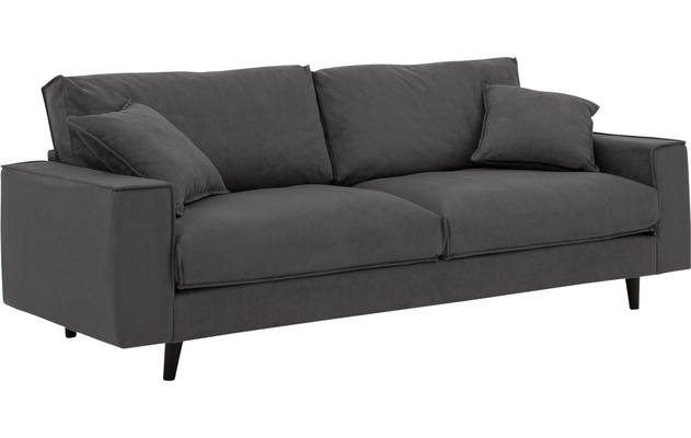 Goossens zitbank jonas grijs stof - 8180585-1456-02