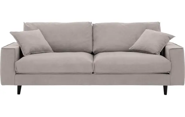 Goossens zitbank jonas beige stof - 8180585-1459-01