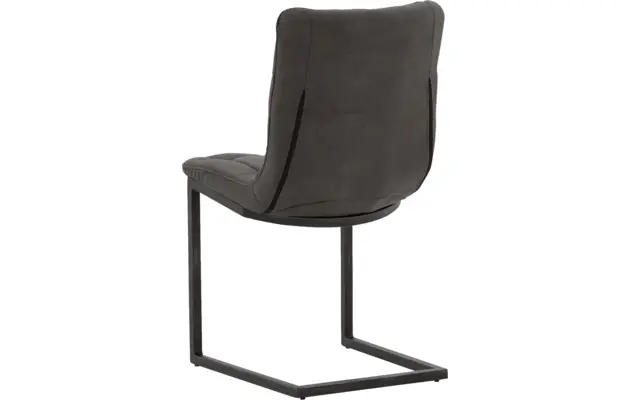 Goossens eetkamerstoel steven grijs microvezel - 8180731-03