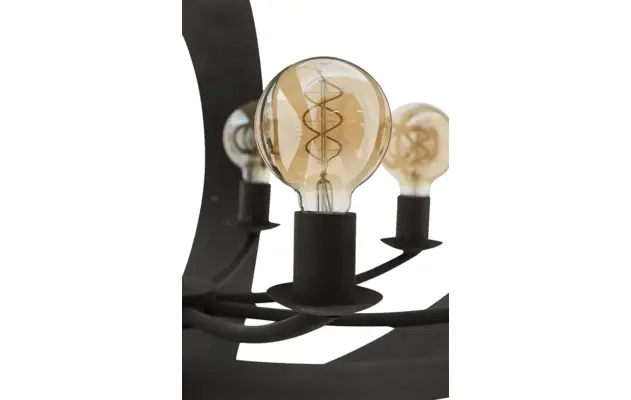 Goossens excellent hanglamp dauphine zwart metaal - 8180883-06
