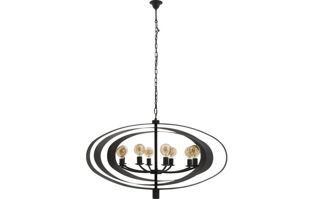 Goossens excellent hanglamp dauphine zwart metaal - 8180883-08