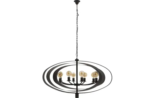 Goossens excellent hanglamp dauphine zwart metaal - 8180883-08