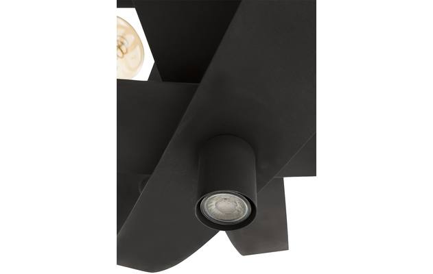Goossens excellent hanglamp dauphine zwart metaal - 8180883-09