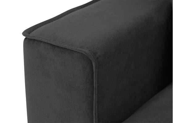 Goossens hoekbank jonas grijs stof - 8181093-1456-06