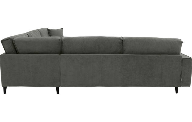 Goossens hoekbank jonas grijs stof - 8181093-1456-14