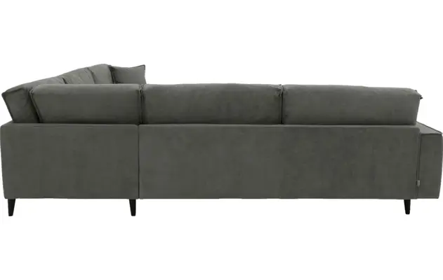 Goossens hoekbank jonas grijs stof - 8181093-1456-14