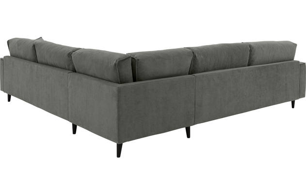 Goossens hoekbank jonas grijs stof - 8181093-1456-16