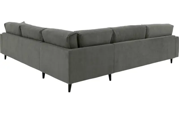 Goossens hoekbank jonas grijs stof - 8181093-1456-16