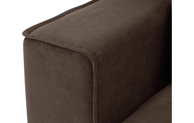Goossens hoekbank jonas grijs stof - 8181093-1458-06