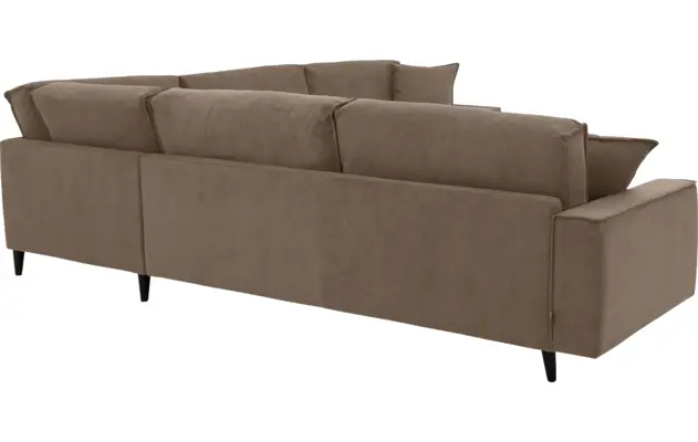 Goossens hoekbank jonas grijs stof - 8181093-1458-12