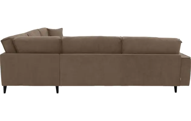 Goossens hoekbank jonas grijs stof - 8181093-1458-14