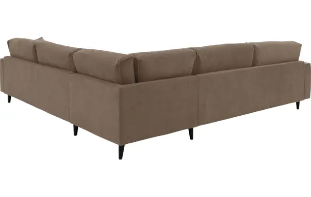 Goossens hoekbank jonas grijs stof - 8181093-1458-16