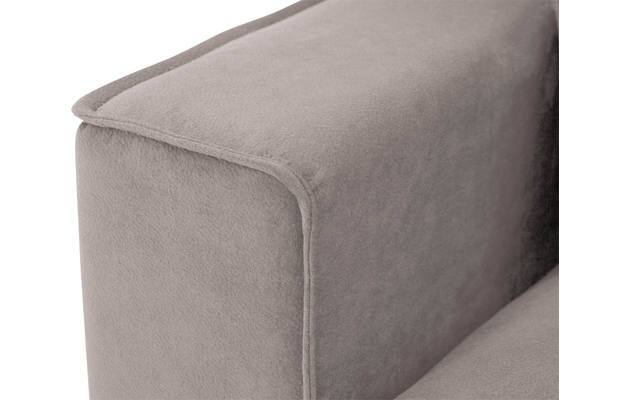 Goossens hoekbank jonas beige stof - 8181093-1459-06