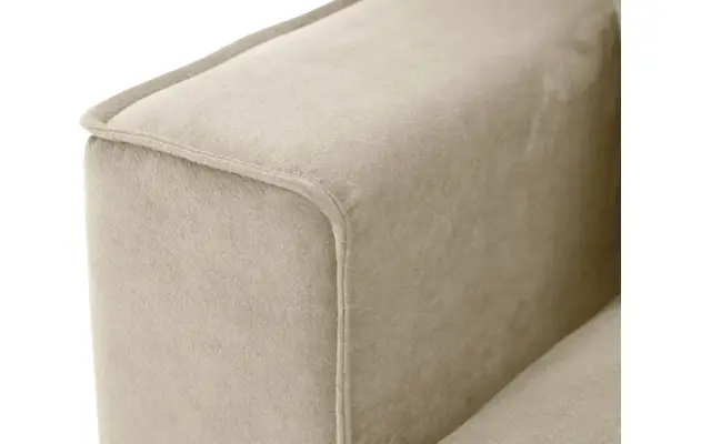 Goossens hoekbank jonas beige stof - 8181093-1459-07