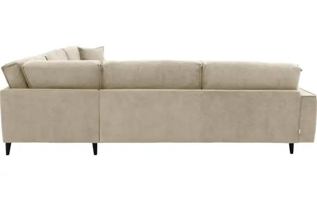 Goossens hoekbank jonas beige stof - 8181093-1459-14