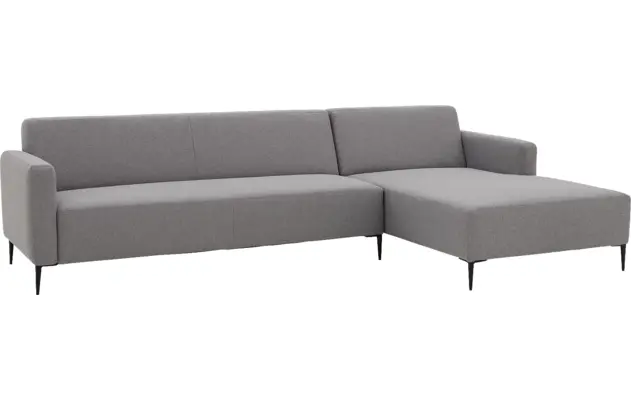 Goossens loungebank key west grijs stof - 8181098-03-gespiegeld
