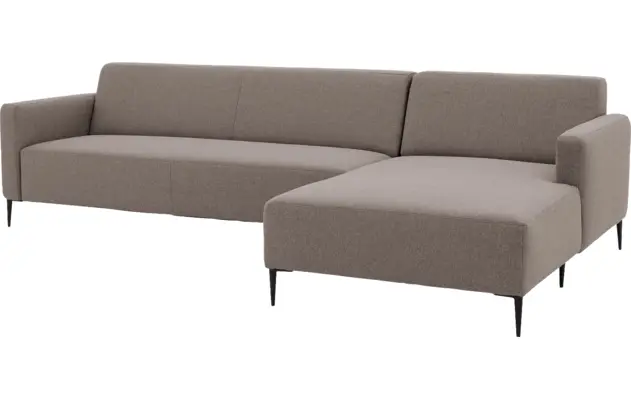 Goossens loungebank key west grijs stof - 8181098-369-02-gespiegeld