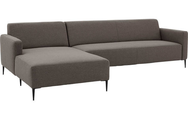 Goossens loungebank key west bruin stof - 8181098-370-02