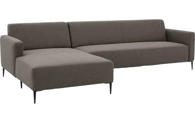 Goossens loungebank key west bruin stof - 8181098-370-02