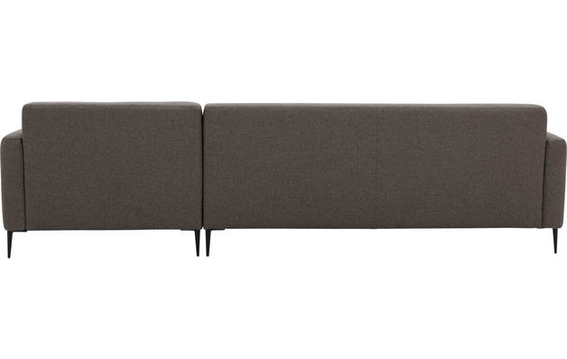 Goossens loungebank key west bruin stof - 8181098-370-05-gespiegeld