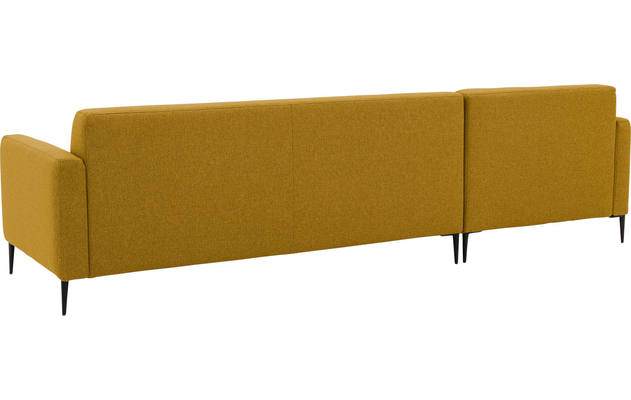 Goossens loungebank key west geel stof - 8181098-372-04