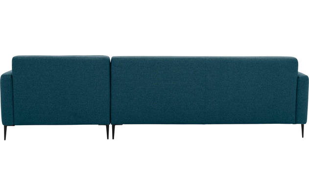Goossens loungebank key west blauw stof - 8181098-56-05-gespiegeld